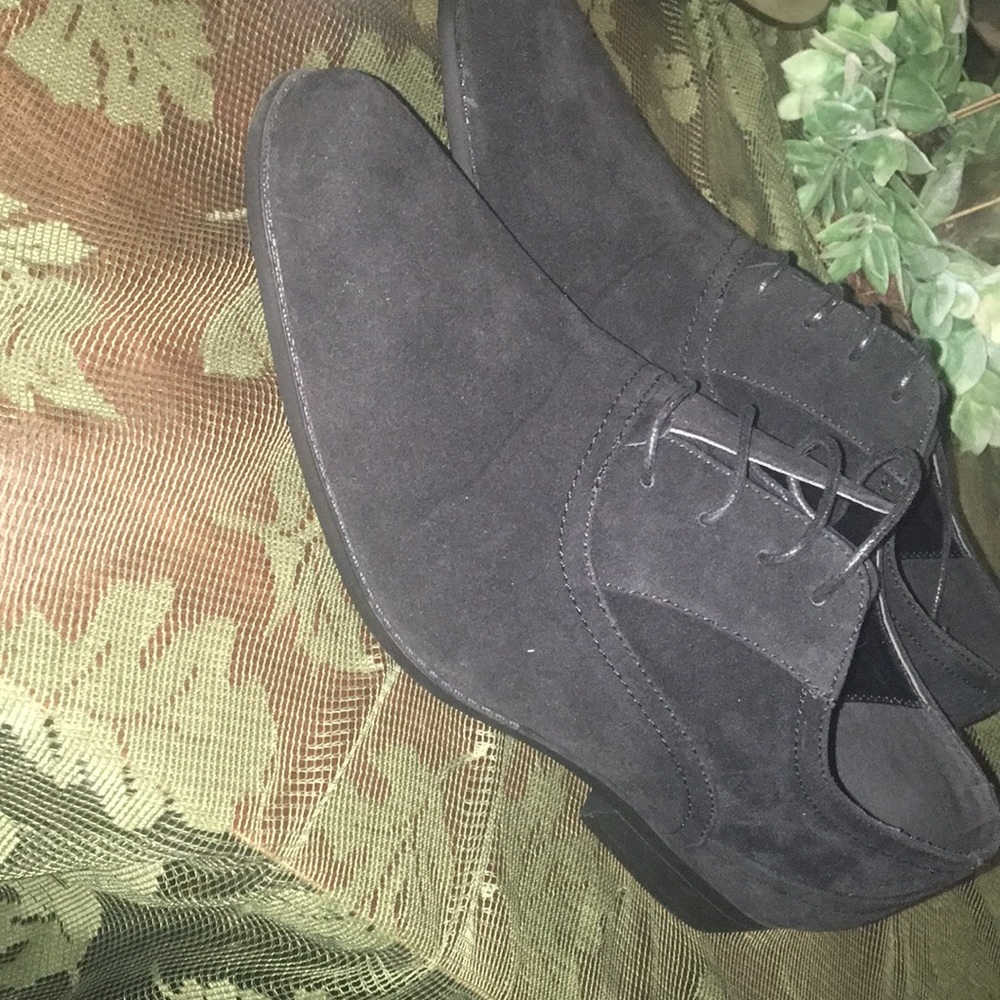 -Asos wide foot derby shoes.